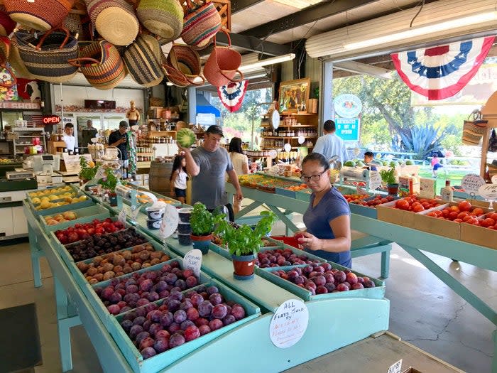 The Fruit Bowl Farm Stand in Stockton, Calif.