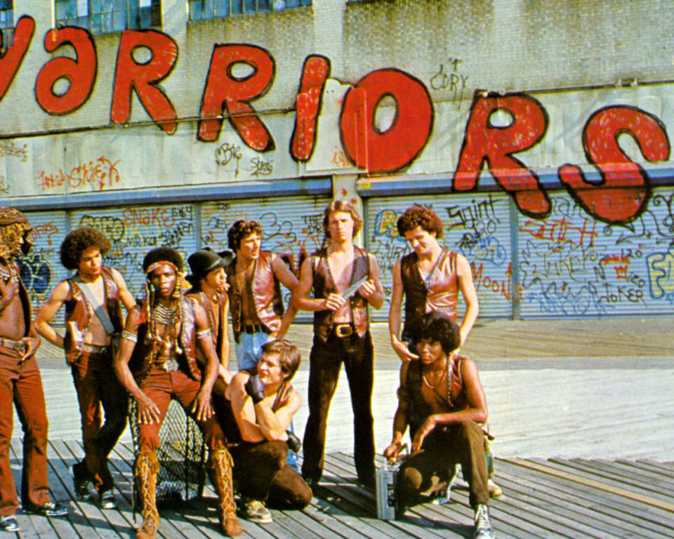 <div class="inline-image__caption"><p>The cast of Walter Hill’s 1979 film <em>The Warriors </em></p></div> <div class="inline-image__credit">Silver Screen Collection/Getty Images</div>