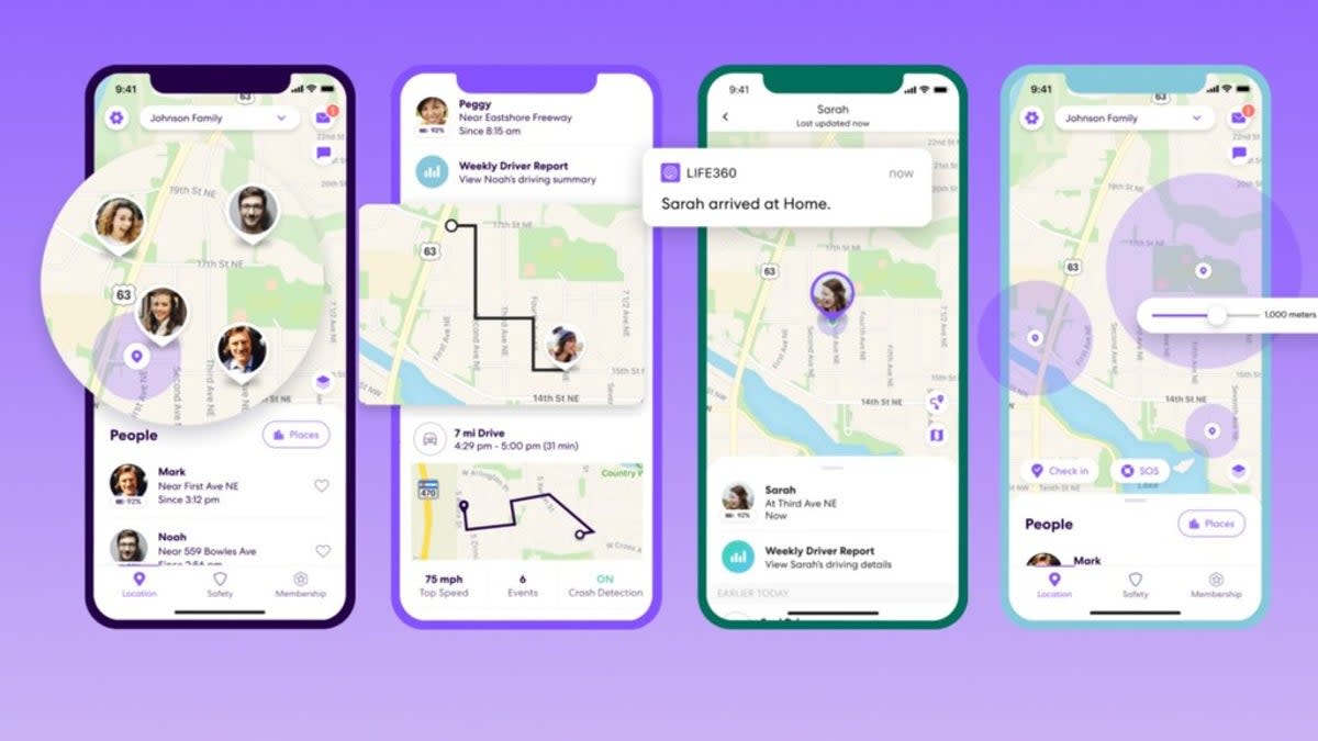 Life360 offers a free version and several subscriptions with extra features (Life360)