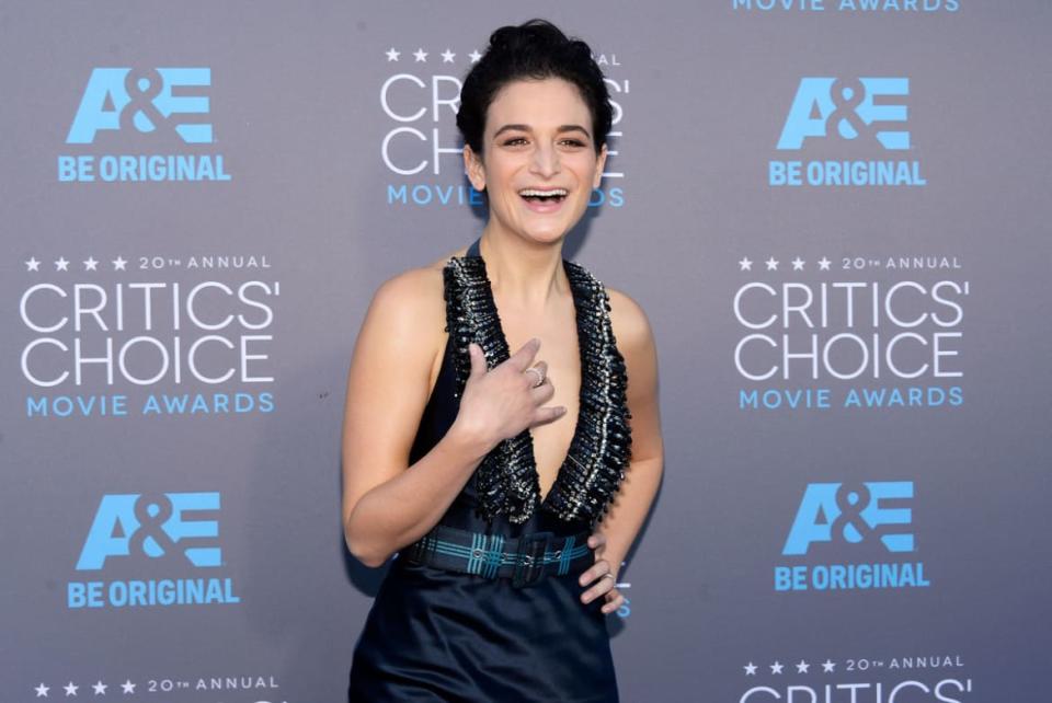 <div class="inline-image__caption"><p>Actress Jenny Slate arrives at the 20th Annual Critics’ Choice Movie Awards in Los Angeles, California, Jan. 15, 2015.</p></div> <div class="inline-image__credit">Kevork Djansezian</div>