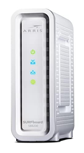 ARRIS SURFboard SB8200-RB DOCSIS 3.1 Cable Modem | Approved for Comcast Xfinity, Cox, Charter S…