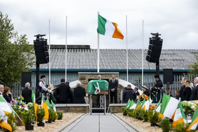 Bobby Storey funeral