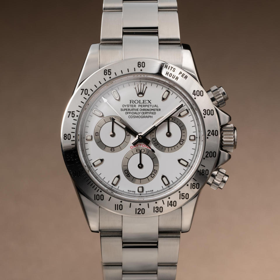 White Rolex Daytona Reference 116520 | $19,350