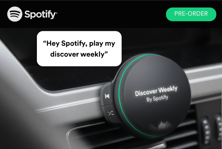 Rumors have been circulating that Spotify is working on some sort of hardware,