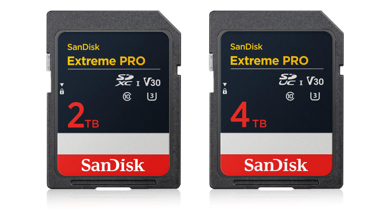 SanDisk 2TB Extreme PRO SDXC UHS-I. 