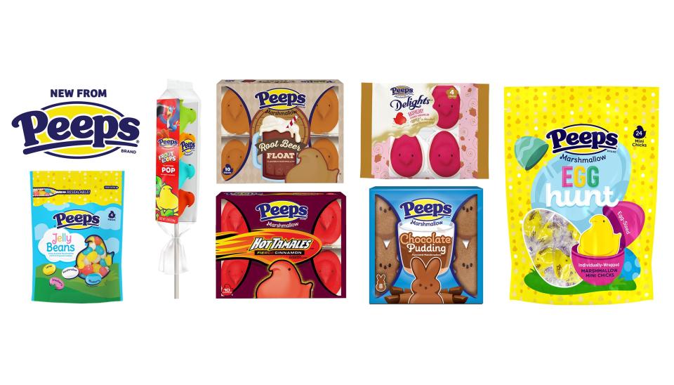 Peeps unveils seven new treats just in time for Easter.
