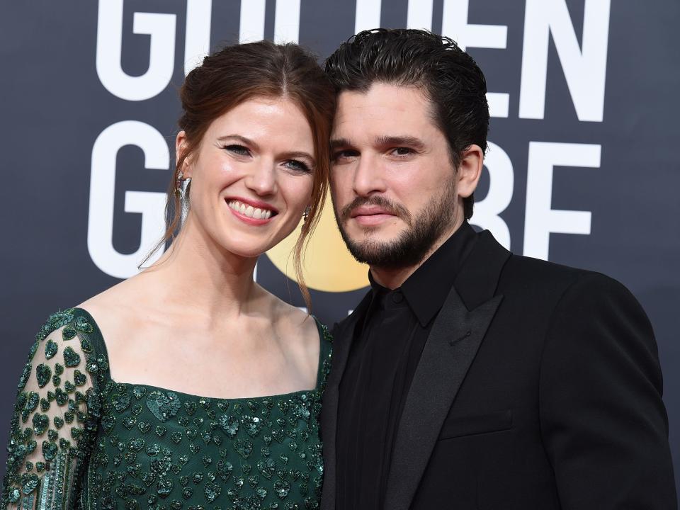 rose leslie kit harington january 2020