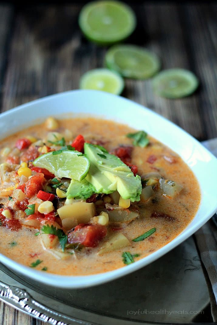 Southwestern Corn & Potato Chowder