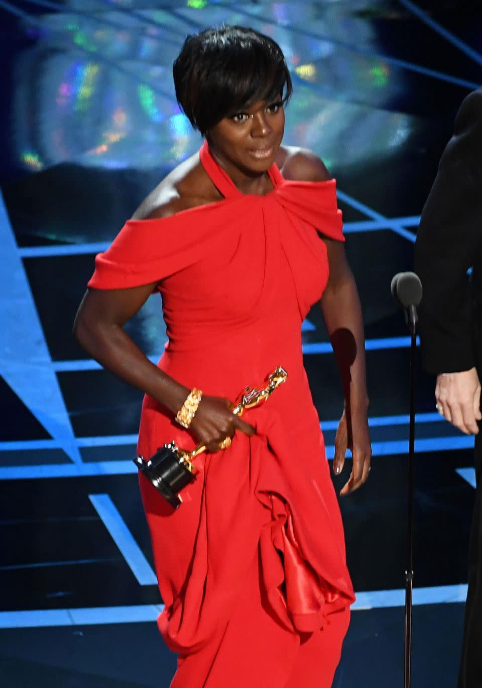 Viola Davis won the Best Supporting Actress for her role in Fences. Source: Getty