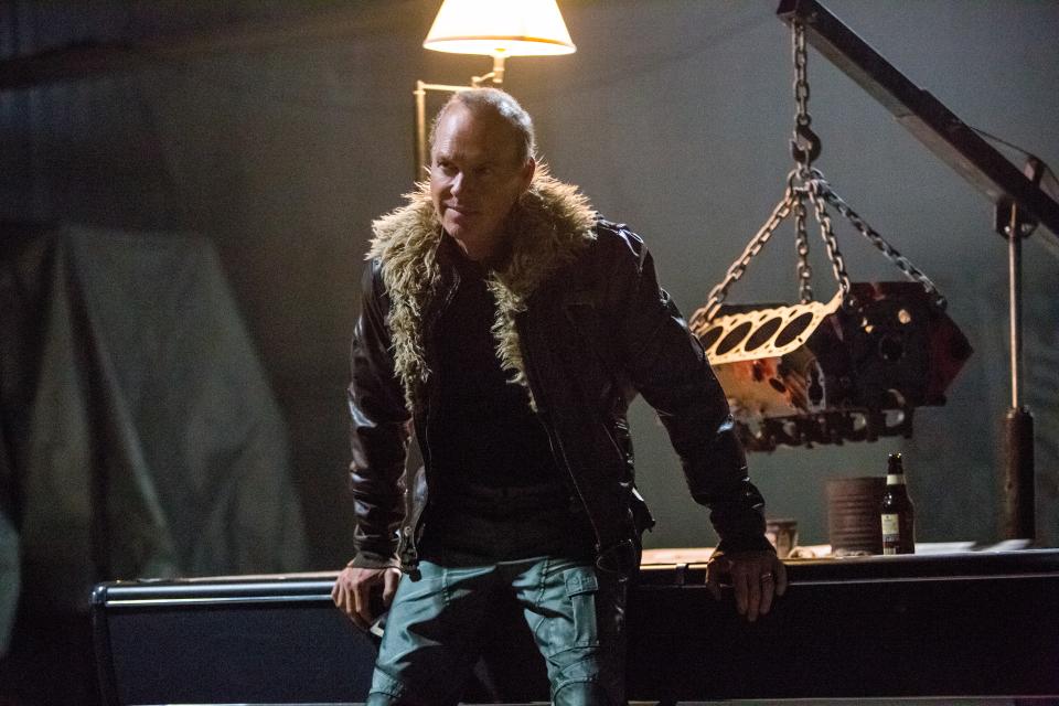 Michael Keaton as Vulture in <i>Spider-Man: Homecoming</i><span class="copyright">Chuck Zlotnick—Sony Pictures Entertainment</span>