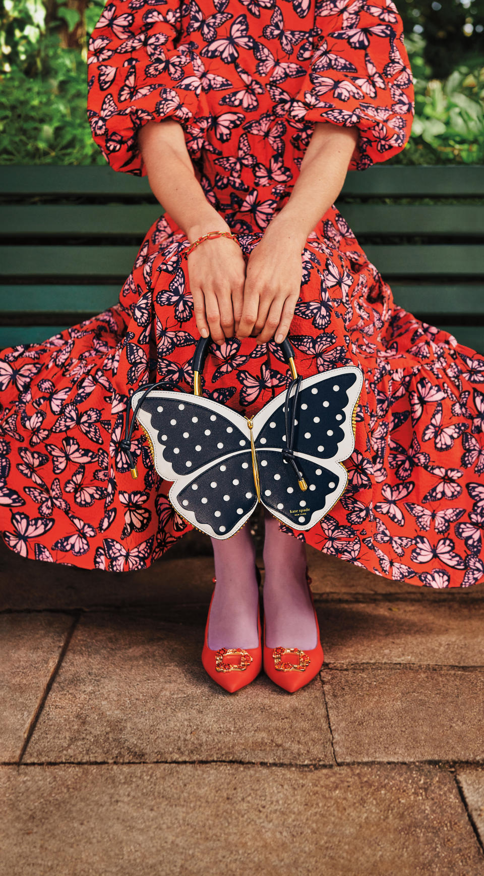 A look from Kate Spade’s spring campaign. - Credit: Cass Bird,  courtesy shot.