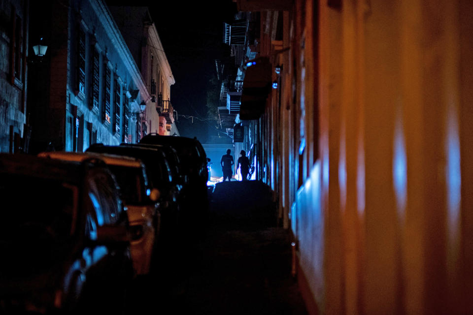Puerto Rico blackout (Ricardo Arduengo / AFP via Getty Images file)