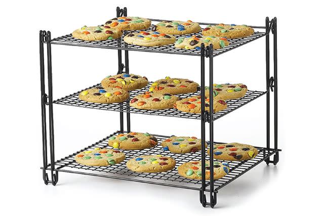 Nifty 3-Tier Nonstick Stainless Steel Oven Rack & Roaster 