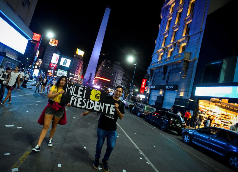 FILE PHOTO: Argentina holds second round of presidential election