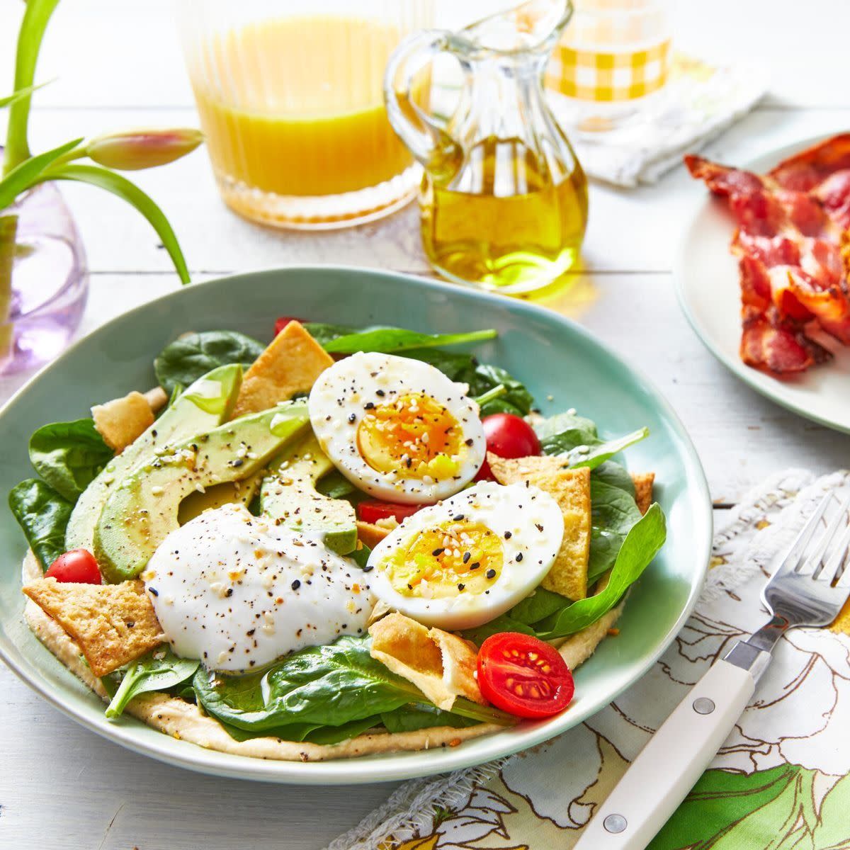 mothers day brunch breakfast salad