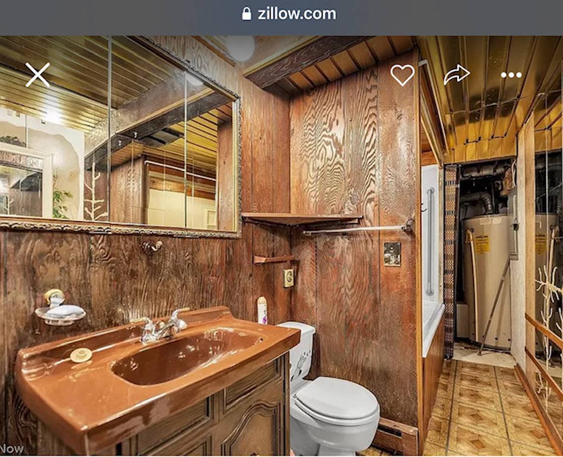 Bathroom Screen grab from Zillow/MLS Now