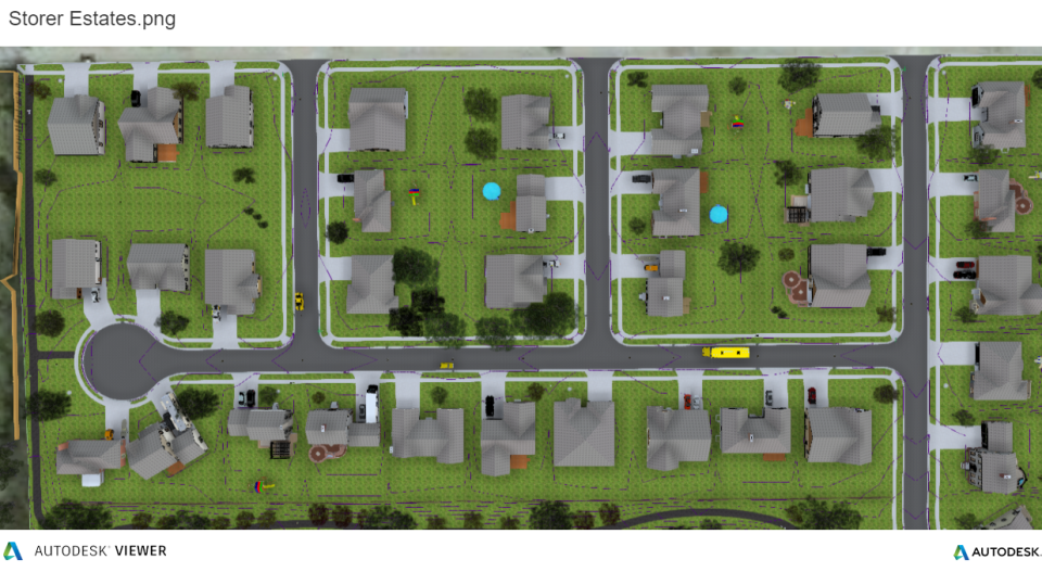 A rendering of the possible development at the former Storer Elementary site.