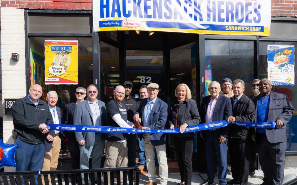 Ribbon-cutting for Hackensack Heroes
