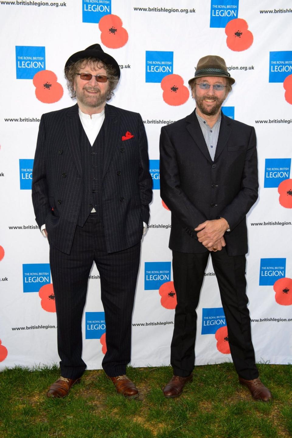 Chas and Dave pictured together in 2015 (PA)