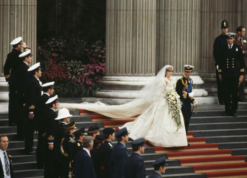 best 80s red carpet moments diana and charles