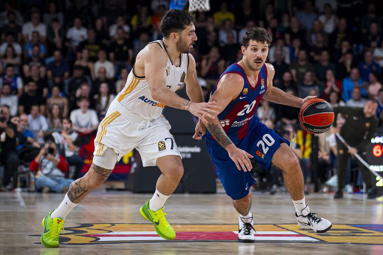 Facundo Campazzo y Nicolás Laprovittola actuarán por separado este domingo en la liga de España; el cordobés de Real Madrid visitará a un club en el que actuó, Murcia, y el bonaerense de Barcelona, a Tenerife.