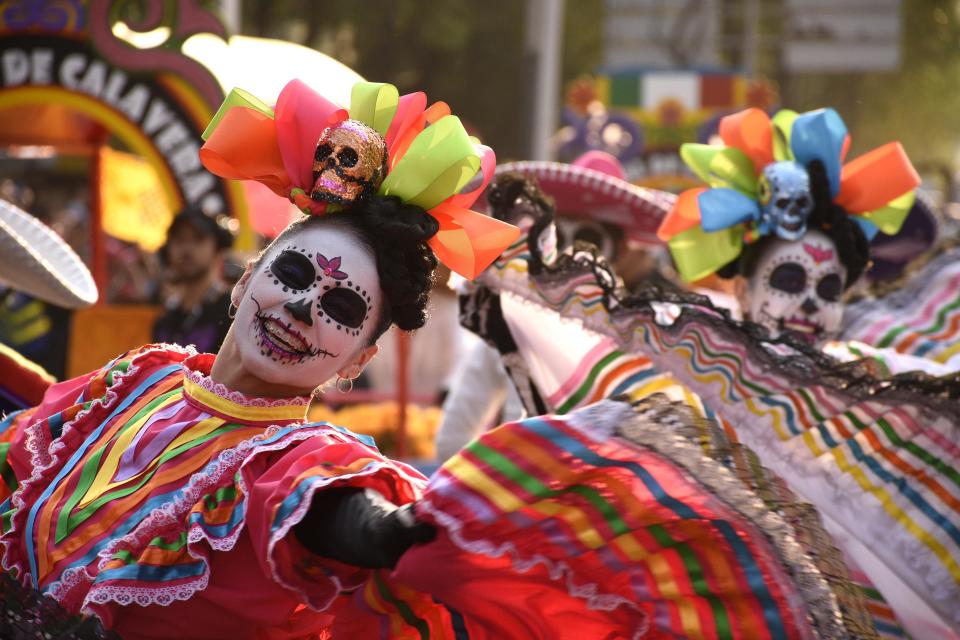 <p>CIUDAD DE MÉXICO Traditions/Tradiciones-Día de Muertos.- Aspectos del Desfile del Día de Muertos, 28 de octubre de 2017. Foto: Agencia EL UNIVERSAL/Alonso Romero/JMA </p>