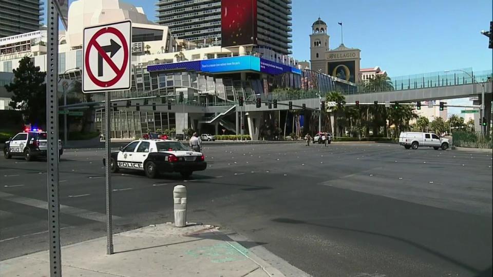 Vegas Strip shooting