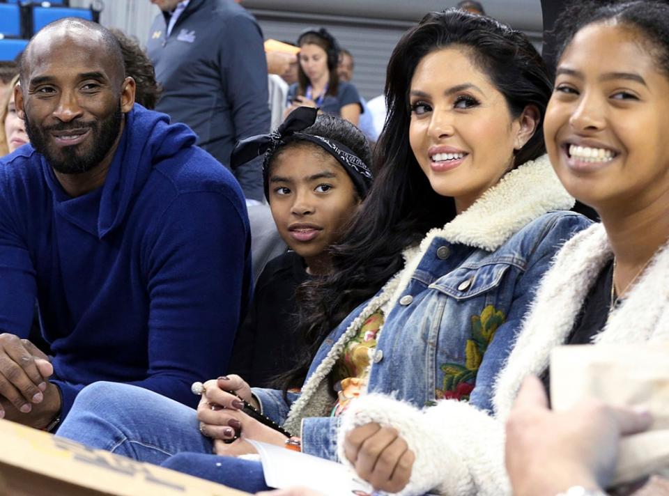 Kobe Bryant, Gianna Bryant, Vanessa Bryant, Natalia Bryant