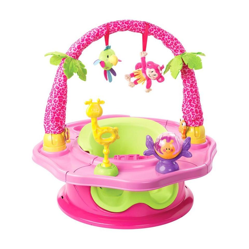 8) Summer Infant 3-Stage SuperSeat Deluxe Giggles Island