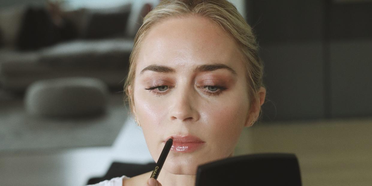 emily blunt bts 2023 oscars