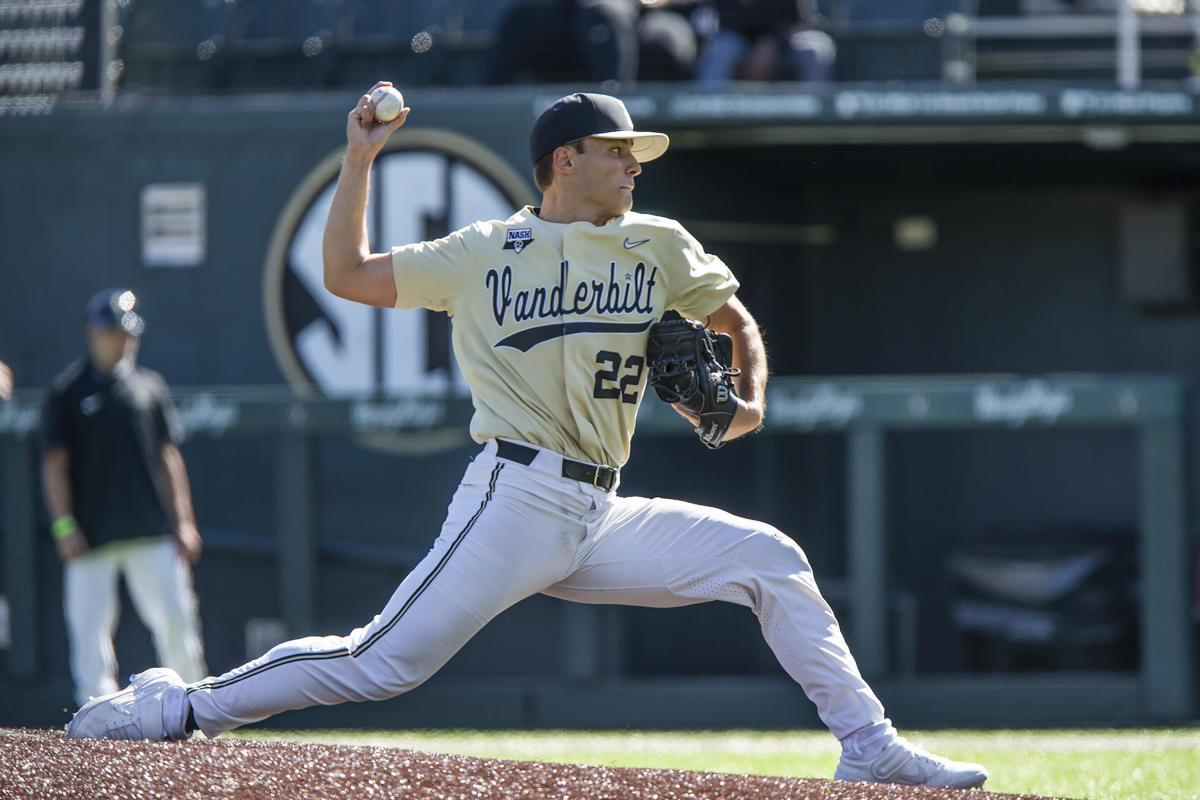 Texas Rangers select Vandy pitcher Jack Leiter in MLB Draft