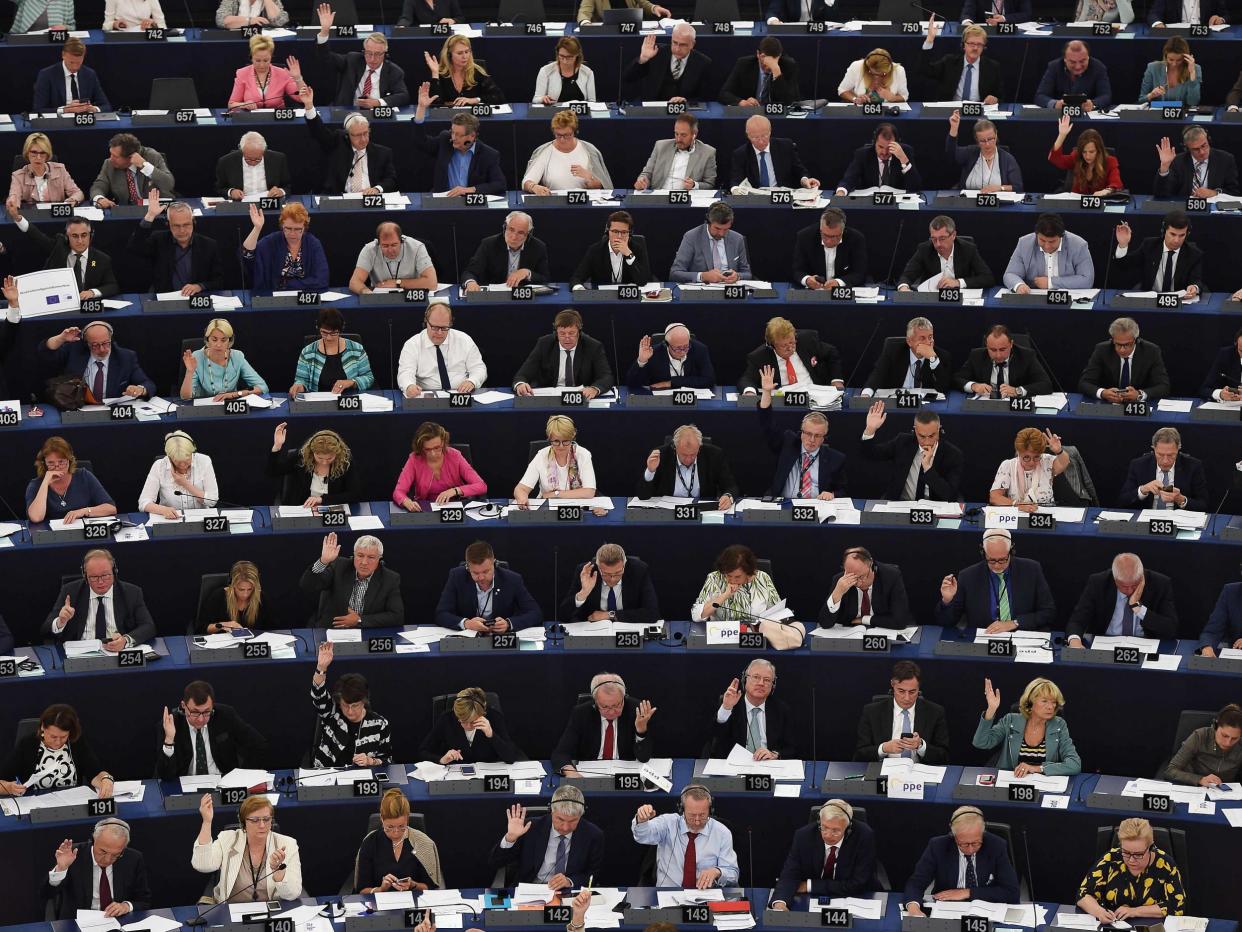 MEPs expenses do not face the same level of scrutiny as MPs: AFP/Getty