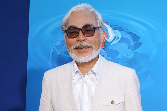 <p>Michael Tran/FilmMagic</p> Hayao Miyazaki in 2009