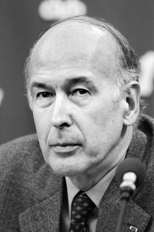 Président de l'UDF et candidat à l'élection présidentielle de 1981, Valery Giscard d'Estaing, à l'émission radio 