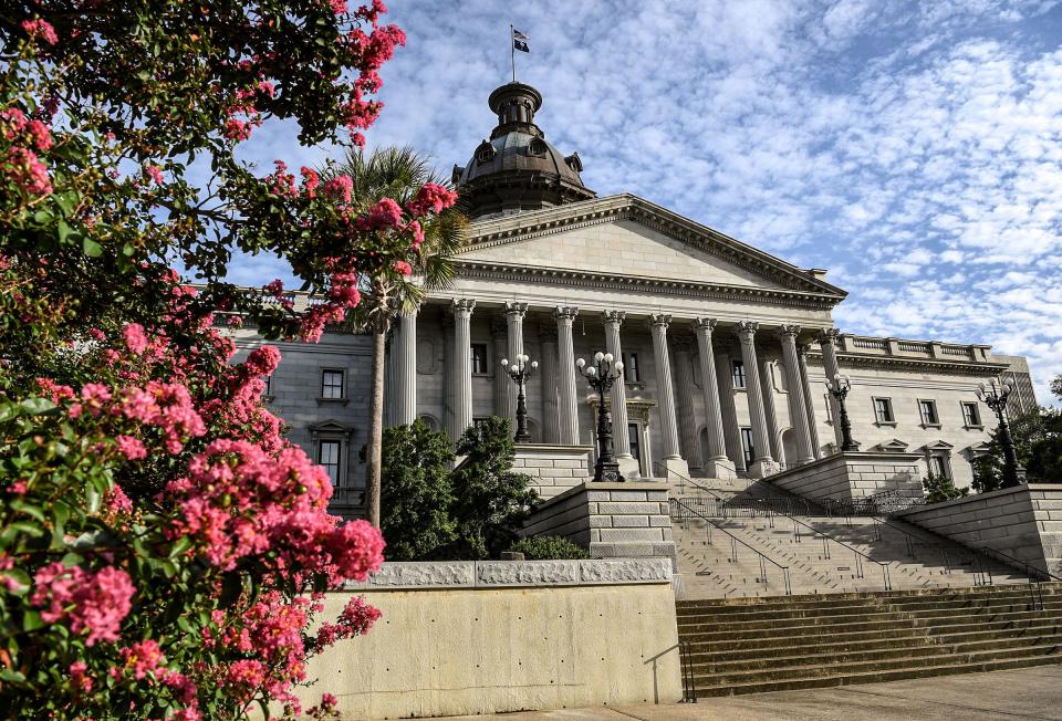 The Statehouse in Columbia, S.C. in August 2020. 