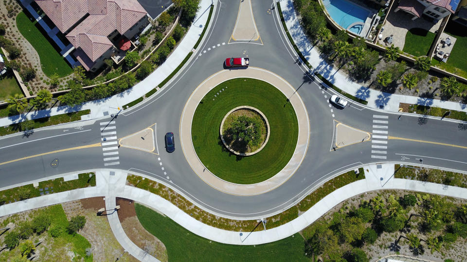 Drivers engaged in a heated debate over how they thought roundabouts should be used. Source: Getty Images