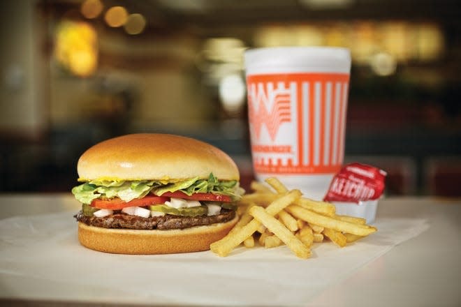 Whataburger has six locations in the Memphis-area.