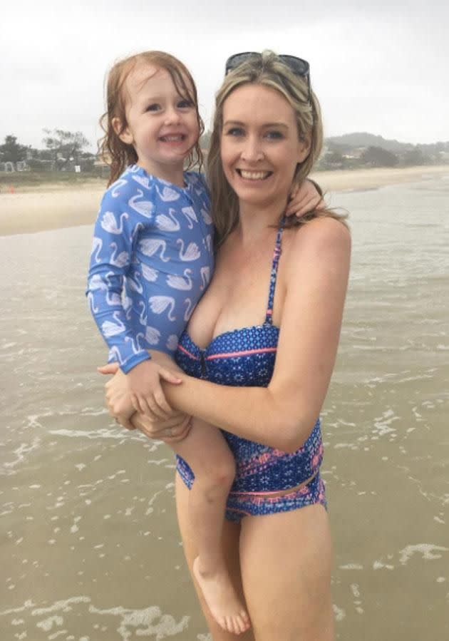 Bronwyn says 'there’s something special about the bond between a mother and her daughter' and it's the reason why she swayed during her third pregnancy. Source: Supplied