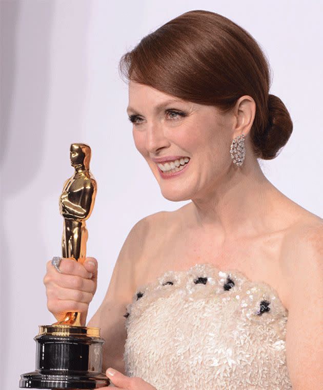 Julianne Moore splurged on a Joanna Vargas Forever Facial. Photo: Getty Images