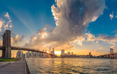 new york skyline - Credit: Getty