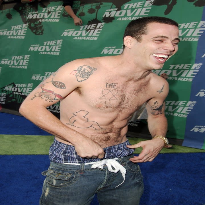 Closeup of Steve-O