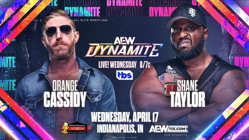 AEW Dynamite Orange Cassidy Shane Taylor