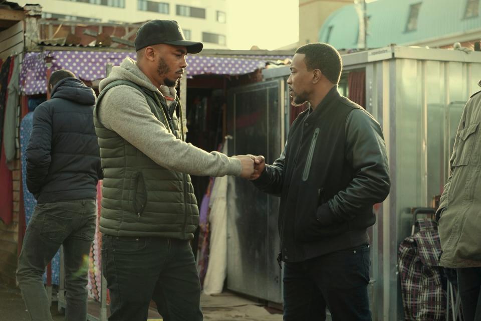 Dushane is known for his signature bomber jackets such as the Nike Destroyer (Chris Harris/Netflix)