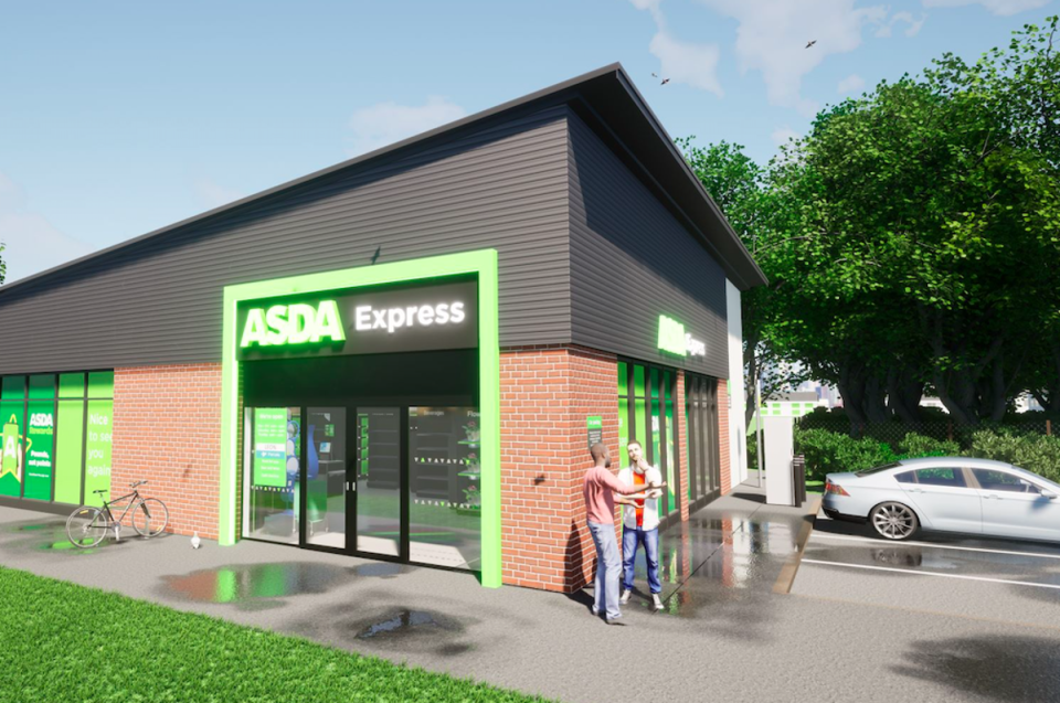 An idea of what the Asda Express in Sutton Coldfield will look like  (Asda)