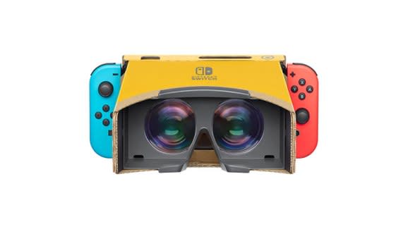 Nintendo Labo VR is coming soon.