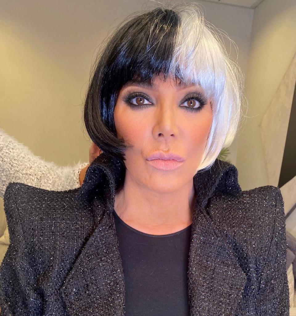 Le maquillage de Kris Jenner pour Halloween