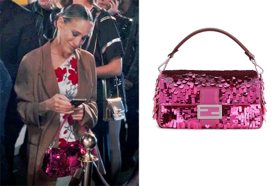 sarah jessica parker; and just like that; fendi bag