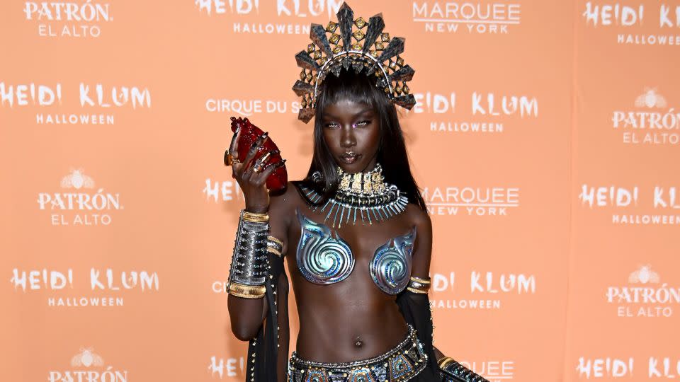 Anok Yai came as Ashaka from "Queen of the Damned." - Noam Galai/Getty Images