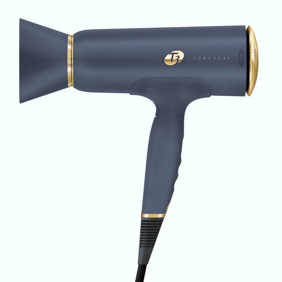 T3 Midnight Blue Collection Cura Luxe Hair Dryer