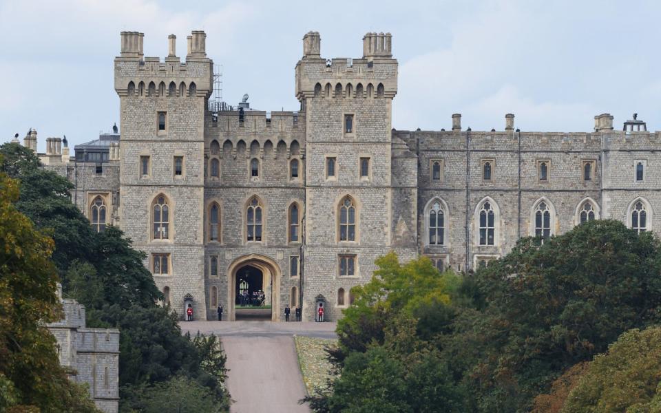 Nach dem Tod von Königin Elizabeth II. bleibt Schloss Windsor vorerst unbewohnt. (Bild: 2022 Getty Images / Richard Heathcote)